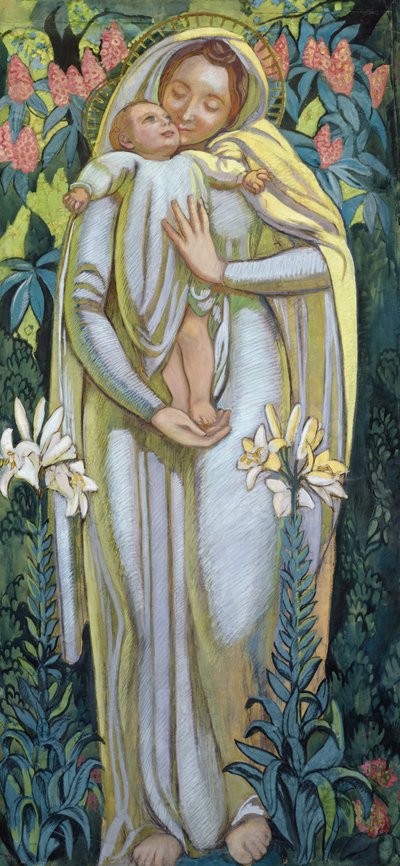 The Virgin with a Kiss by Maurice Denis
